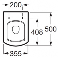 -   Roca Hall 801622004 Soft Close.( )