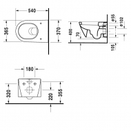 -   Duravit Starck 2 00066990000  .