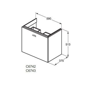    Ideal Standard Connect Spase C6743KR