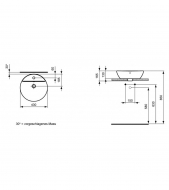 - Ideal Standard Connect Sphere E804001 