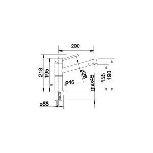  Blanco Alta Compact / S000215