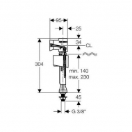   Geberit Impuls Basic 340 136.726.00.1