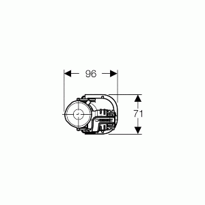    3/8  Geberit Impuls Basic 360 281.207.00.1