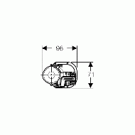    3/8  Geberit Impuls Basic 360 281.207.00.1